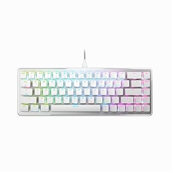 【中古 非常に良い】ROCCAT ゲーミングキーボード Vulcan II Mini US ANSI 英語配列 有線 ホワイト/白 オプティカル リニア ミニ(65%) RGB Windows 7以降 【日本正規 【中古 非常に良い】ROCCAT ゲーミングキーボード Vulcan II Mini US ANSI 英語配列 有線 ホワイト/白 オプティカル リニア ミニ(65%) RGB Windows 7以降 【日本正規