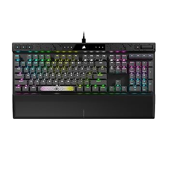 【中古 非常に良い】CORSAIR K70 MAX RGB 磁気メカニカルゲーミングキーボード ラピッドトリガー機能 ストローク調整可 自社独自開発MGX スイッチ採用 脱着式Type-