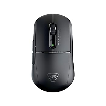 【中古 非常に良い】タートルビーチ(Turtle Beach) ゲーミングマウス 超軽量47g Burst II Air ワイヤレス 2.4GHz/Bluetooth ブラック/黒 26K 光学式 オプティカルス