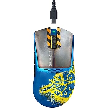 【中古 非常に良い】FORTNITE ゲーミングマウス Razer レイザー DeathAdder V3 Pro Fortnite Edition ワイヤレス 63g 進化したエルゴノミック形状 最高クラスの Focu