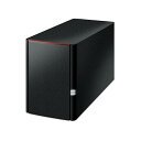 【中古 非常に良い】BUFFALO リンクステーション スマホ・タブレットで使える ネットワークHDD(NAS) データを守るRAID1搭載 4TB LS220D0402C