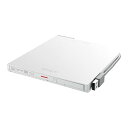 【中古 非常に良い】BUFFALO 書き込みソフト添付 ポータブルBD ホワイト BRXL-PT6U2V-WHC