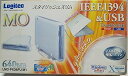 【中古 非常に良い】ロジテック USB & IEEE1394両対応 640MB対応薄型MOドライブ LMO-P636FU(W)
