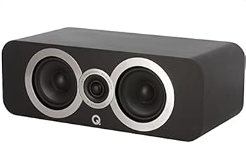 【中古】Q Acoustics 3090Ci センタースピーカー カーボンブラック - 2ウェイリフレックスエンクロージャータイプ、2 x 4 ミッド/ベースドライバー、1 x 【中古】Q Acoustics 3090Ci センタースピーカー カーボンブラック - 2ウェイリフレックスエンクロージャータイプ、2 x 4 ミッド/ベースドライバー、1 x