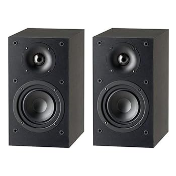 【中古】Paradigm Monitor SE Atom ブックシェルフスピーカー マットブラック (ペア)