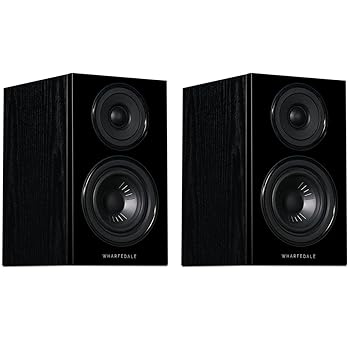 【中古】Wharfedale（ワーフェデール）ブックシェルフスピーカー DIAMOND12.0（ペア） (ブラック)