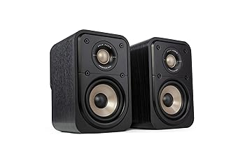 【中古】ポークオーディオ POLK AUDIO SIGNATURE ELITE ES10 サラウンドスピーカー ブラック ES10BLK（..