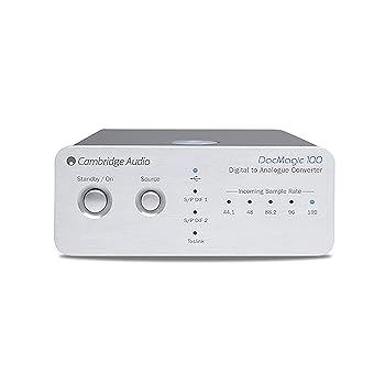 【中古】Cambridge Audio DacMagic 100、デジタル - アナログ変換器（シルバー）