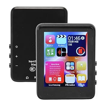 【中古】Bluetooth 付き MP3 プレーヤー、2.4 インチ HD フルタッチ スクリーン音楽プレーヤー、256GB メモリ拡張をサポート、FM ラジオ付きポータブル 【中古】Bluetooth 付き MP3 プレーヤー、2.4 インチ HD フルタッチ スクリーン音楽プレーヤー、256GB メモリ拡張をサポート、FM ラジオ付きポータブル