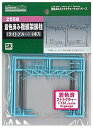 【中古】グリーンマックス Nゲージ 2558 着色済み 複線架線柱 (ライトブルー)