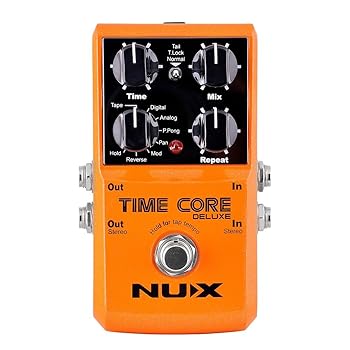 【中古】NUXタイムコアデラックスディレイギターエフェクター7ディレイタイプとルーパートーンロックアップグレードモード【メーカー名】【メーカー型番】【ブランド名】NUX ディレイ・リバーブ 【商品説明】NUXタイムコアデラックスディレイギターエフェクター7ディレイタイプとルーパートーンロックアップグレードモード画像はサンプル写真のため商品のコンディション・付属品の有無については入荷の度異なります。掲載と付属品が異なる場合は確認のご連絡をさせて頂きます。※中古品のため「限定」「初回」「保証」「DLコード」などの表記がありましても、特典・付属品・帯・保証等は付いておりません。（未使用・未開封品は除く）中古品のため使用に影響ない程度の使用感・経年劣化（傷、汚れなど）がある場合がございます。※中古品の特性上ギフトには適しておりません。当店では初期不良に限り、商品到着から5日間は返品を受付けております。お問い合わせ・メールにて不具合詳細をご連絡ください。お客様都合での返品はお受けしておりませんのでご了承ください。他モールとの併売品の為、売り切れの場合はご連絡させて頂きます。★ご注文からお届けまで1、ご注文（24時間受付）2、注文確認⇒当店から注文確認メールを送信致します3、在庫確認⇒中古品は受注後に、再メンテナンス、梱包しますので、お届けまで3日〜10日程度とお考え下さい。4、入金確認⇒前払い決済をご選択の場合、ご入金確認後、配送手配を致します5、出荷⇒配送準備が整い次第、出荷致します。配送業者、追跡番号等の詳細をメール送信致します。6、到着⇒出荷後、1〜3日後に商品が到着します。※離島、北海道、沖縄は遅れる場合がございます。予めご了承下さい。お電話でのお問合せは少人数で運営の為受け付けておりませんので、お問い合わせ・メールにてお願い致します。ご来店ありがとうございます。当店では良品中古を多数揃えております。お電話でのお問合せは少人数で運営の為受け付けておりませんので、お問い合わせ・メールにてお願い致します。