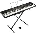 【中古】KORG(コルグ) 電子ピアノ Liano 88鍵盤/初心者/ライトタッチ/弾きやすい/スタンド ペダル付属/軽量ボディ/ライトタッチ鍵盤 ブラック L...