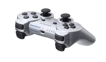 【中古】ワイヤレスコントローラ (DUALSHOCK3) サテン・シルバー