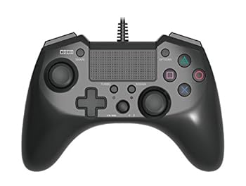 【中古】【連射機能搭載】ホリ USB ホリパッドFPSプラス for PS4 ブラック
