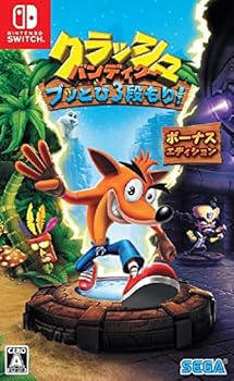 【中古】クラッシュ・バンディクー ブッとび3段もり! ボーナスエディション - Switch