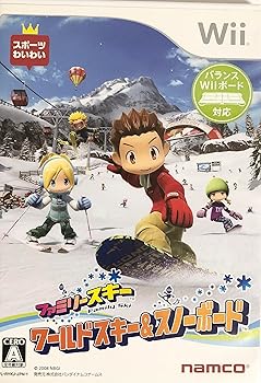 【中古】ファミリースキー ワールドスキー&スノーボード - Wii 【中古】ファミリースキー ワールドスキー&スノーボード - Wii