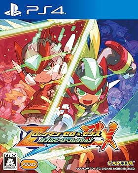 【中古】ロックマン ゼロ&ゼクス ダブルヒーローコレクション - PS4