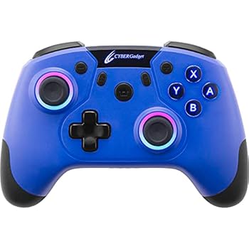 【中古】CYBER ・ ゲーミングコントローラー HG 無線タイプ ( SWITCH 用) コバルトブルー