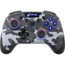 【中古】CYBER ・ ゲーミングコントローラー HG 無線タイプ (SWITCH 用) カモフラージュグレー - Switch