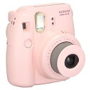 【中古】FUJIFILM インスタントカメラ チェキ instax mini 8 ピンク INS MINI 8 PINK