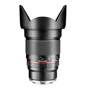 【中古】［非常に良い］SAMYANG 単焦点広角レンズ 16mm F2.0 フジフイルム X用 APS-C用