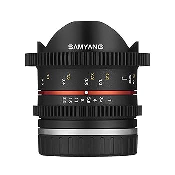 【中古】SAMYANG 動画用単焦点魚眼レンズ VDSLR 8mm T3.1 II ソニー αE用 APS-C用