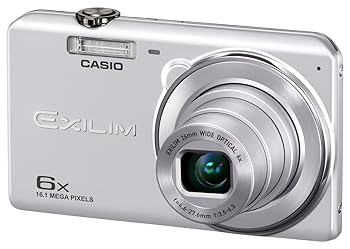 【中古】CASIO デジタルカメラ EXILIM EX-ZS29SR 広角26mm 光学6倍ズーム プレミアムオート 1610万画素 シルバー