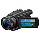 【中古】SONY(ソニー) 4K ビデオカメラ Handycam FDR-AX700 ブラック 光学ズーム12倍 1.0型 Exmor RS CMOSセンサー ...