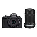 【中古】Canon ミラーレス一眼カメラ EOS R50 ダブルズームキット(RF-S18-45+RF-S55-210) ブラック/APS-C/約375g EO...