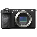 【中古】SONY(ソニー) APS-C ミラーレス一眼カメラ α6700 ボディ(レンズなし) ブラック ILCE-6700