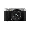 【中古】富士フイルム(FUJIFILM) ミラーレス一眼カメラ X-M5 レンズキット(XF15-45) シルバー F X-M5LK-1545-S JP 日英二...