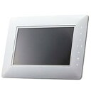 【中古】SoftBank HW001S ホワイト デジタルフォトフレーム(2)