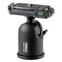 【中古】Velbon 自由雲台 QHD-73Q 大型 底面径64mm クイックシュー対応 アルミ製 471727