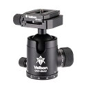 【中古】Velbon 自由雲台 QHD-G6AS 中型 底面径51mm コマ止め方式 トルク調整対応 アルカスイス互換 アルミ製 472960