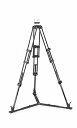 【中古】ヴァイテックイメージング Manfrotto カーボンツインビデオ三脚 グラウンドスプレッダー付属 MVTTWINGC