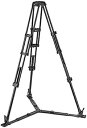 【中古】マンフロット(Manfrotto) アルミツインビデオ三脚 グラウンドスプレッダー付属 三脚 ブラック MVTTWINGA