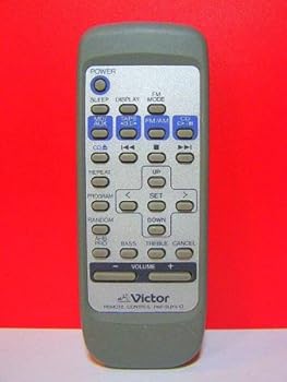 【中古】ビクター オーディオリモコン RM-SUXV10 【中古】ビクター オーディオリモコン RM-SUXV10