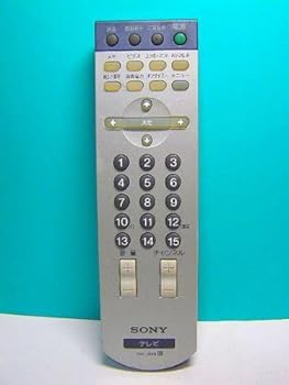 【中古】ソニー テレビリモコン RM-J928 【中古】ソニー テレビリモコン RM-J928