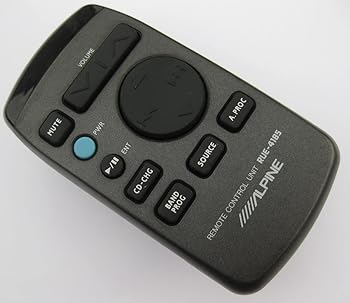 【中古】アルパイン カーオーディオリモコン RUE-4185