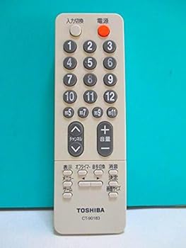 【中古】［非常に良い］東芝 テレビリモコン CT-90183