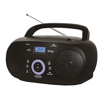 【中古】電響社(Denkyosha) ゼピール CDラジオ ワイドFM対応 横型 乾電池/コンセント式 ハンドル付 DCR-WS210-BK 【中古】電響社(Denkyosha) ゼピール CDラジオ ワイドFM対応 横型 乾電池/コンセント式 ハンドル付 DCR-WS210-BK