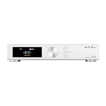 【中古】S.M.S.L D400ES D/Aコンバーター Bluetooth DAC フラッグシップDAC「ES9039MSPRO」搭載/MQA・ハイレゾ・DSD音源対応/LDAC・APTX・APTX-HD・AAC・
