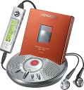 【中古】KENWOOD DMC-V55-R ポータブルMDプレイヤー レッド