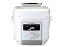 【中古】コイズミ マイコン電気圧力鍋 2.0L 6種類自動メニュー ワンタッチ 55品搭載レシピブック付き ホワイト KSC-4501/W