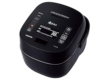 楽天スカーレット2021【中古】東芝（TOSHIBA） RC-10VXR-K（グランブラック） 炎匠炊き 真空圧力IH炊飯器 5.5合