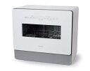 【中古】シロカ 2WAY食器洗い乾燥機[4〜5人用/オートオープン機能/バケツ給水/食器36点/UV除菌/食洗機/工事不要/分岐水栓可/タイマー6段階設定/おま...