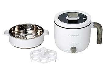 【中古】KEVNHAUN ケヴンハウン 一人用鍋からゆで卵まで調理可能電気丸ポット レシピブック付 エッグマイスター せいろ せいろがついているので、温野菜 【中古】KEVNHAUN ケヴンハウン 一人用鍋からゆで卵まで調理可能電気丸ポット レシピブック付 エッグマイスター せいろ せいろがついているので、温野菜