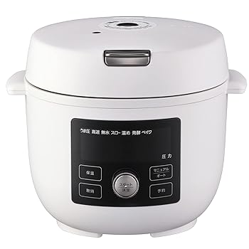 【中古】タイガー魔法瓶(TIGER) 電気圧力鍋 マットホワイト