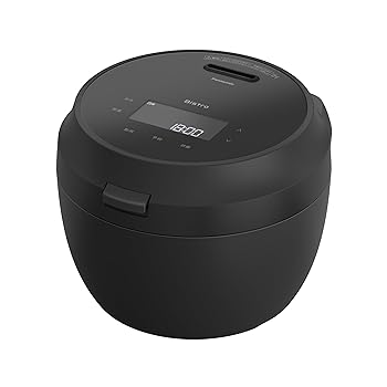 【中古】パナソニック 炊飯器 5.5合 ブラック ビストロ匠技AIで、ふっくら粒感のあるごはんへ SR-W10BB-K