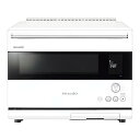【中古】シャープ SHARP ウォーターオーブン HEALSIO(ヘルシオ) 30L 2段調理対応 COCORO KITCHEN対応 マットホワイト AX-RS...